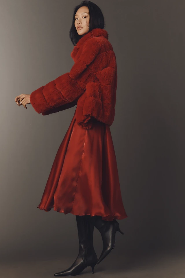bl nk ferlina long sleeve midi shirt dress Bl-nk Ferlina Long-Sleeve Midi Shirtdress