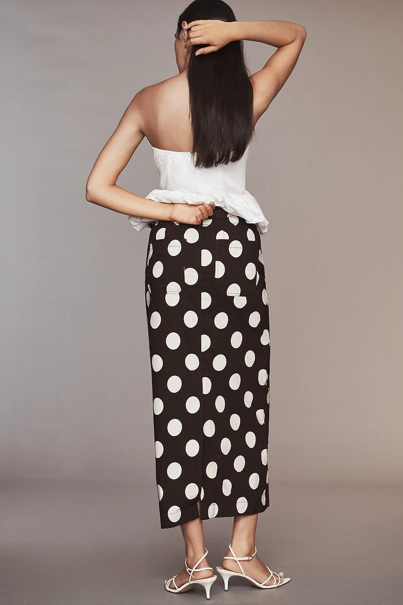 The Colette Belted Maxi Skirt by Maeve