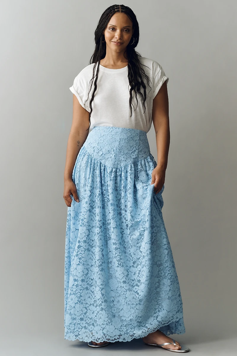 Maeve Lace Maxi Skirt