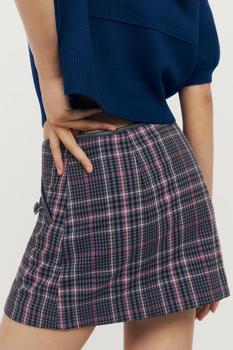 Maeve Pleated Mini Skirt