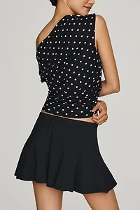 Maeve Godet Mini Skirt