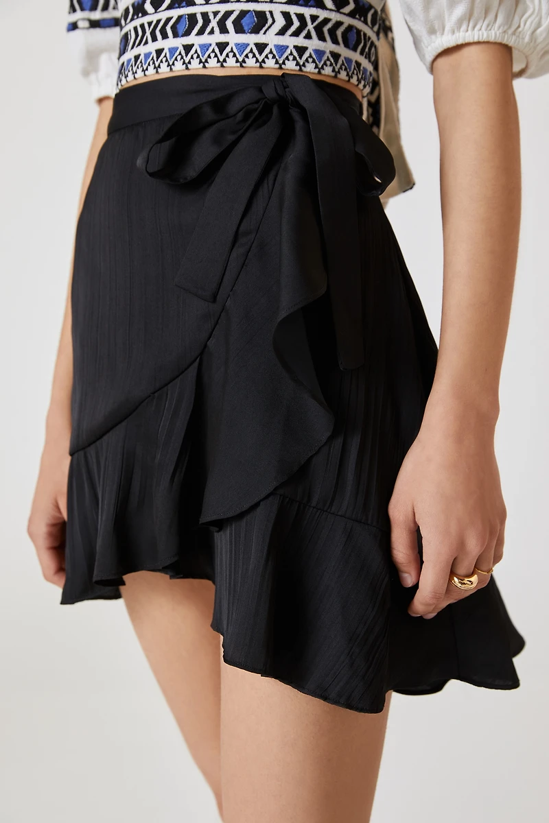 Maeve Ruffle Mini Skirt