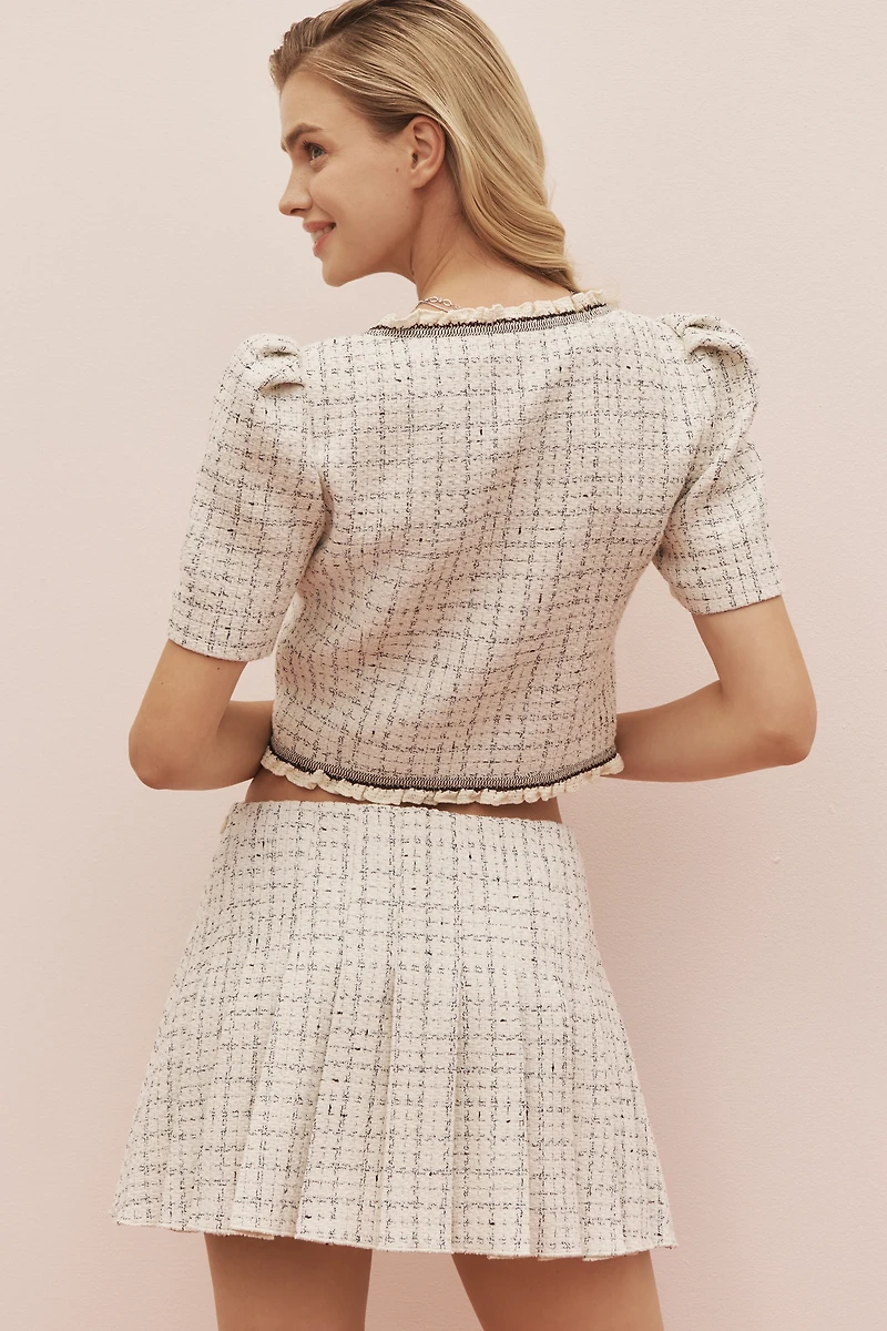 ASTR The Label Zoela Pleated Mini Skirt