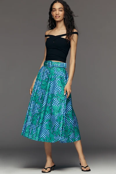 Hutch Rye Poplin Midi Skirt