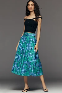 Hutch Rye Poplin Midi Skirt