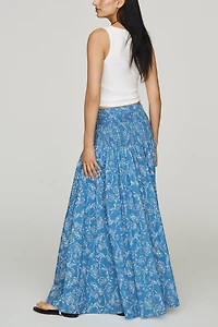 Hutch 100% Cotton Smocked Skirt