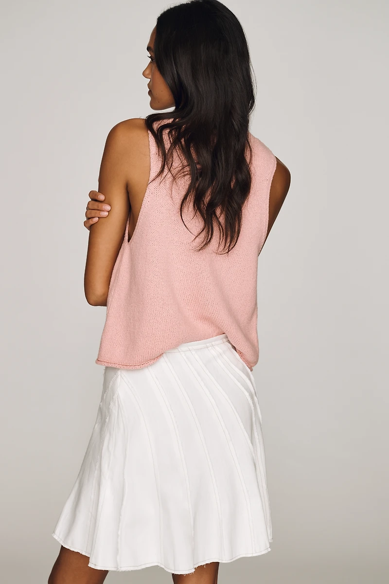By Anthropologie The Exposed Mini Skirt
