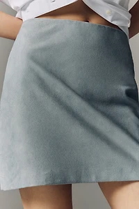 Lamarque Jorden Suede Mini Skirt