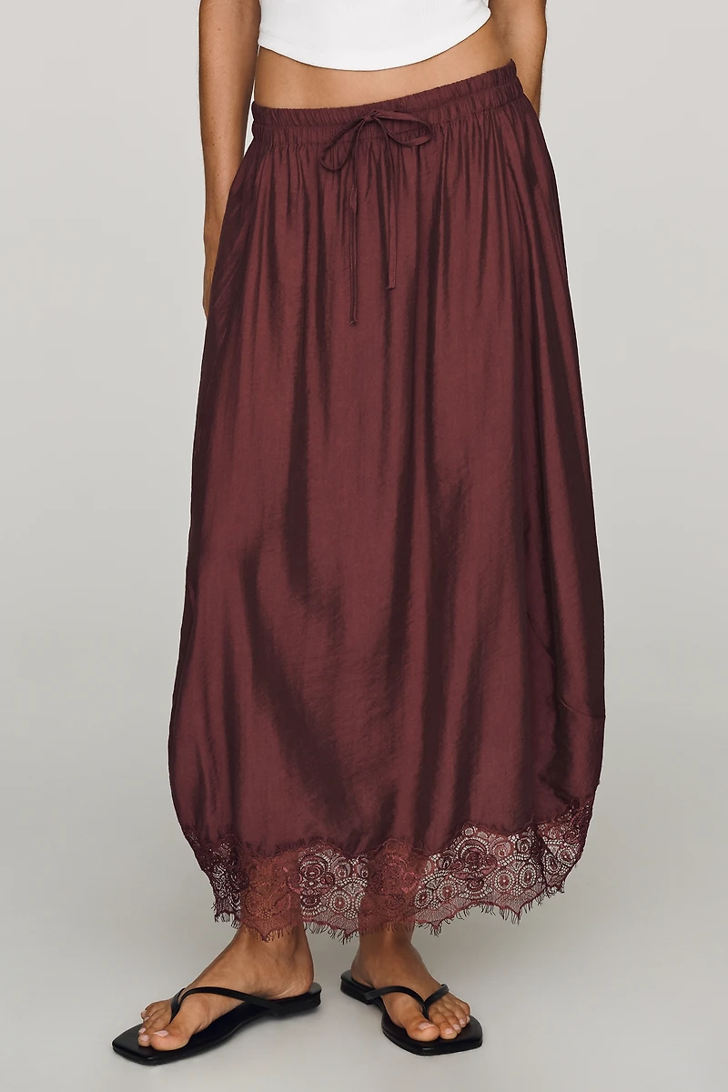 By Anthropologie Reverie Midi Skirt