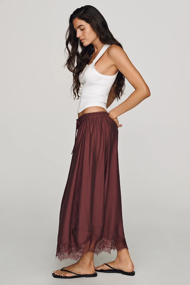 By Anthropologie Reverie Midi Skirt