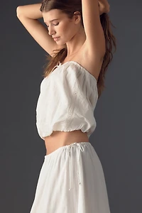 Saylor 100% Cotton Eloise Midi Skirt