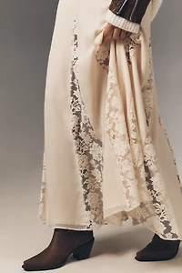 Shona Joy Presley Paneled Maxi Skirt