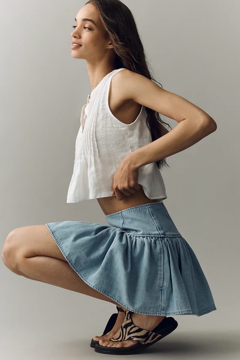 Shona Joy Elsworth Cotton Mini Skirt