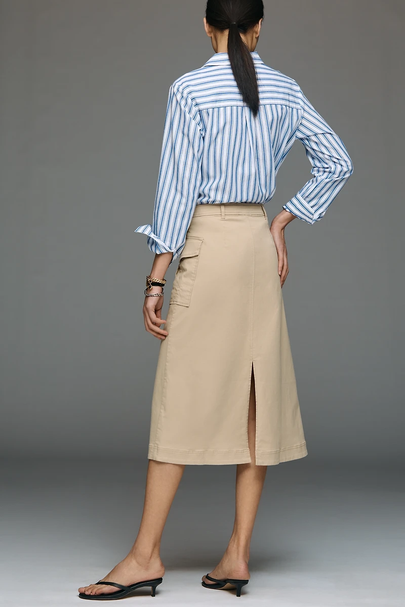 The Colette Cargo A-Line Skirt by Maeve