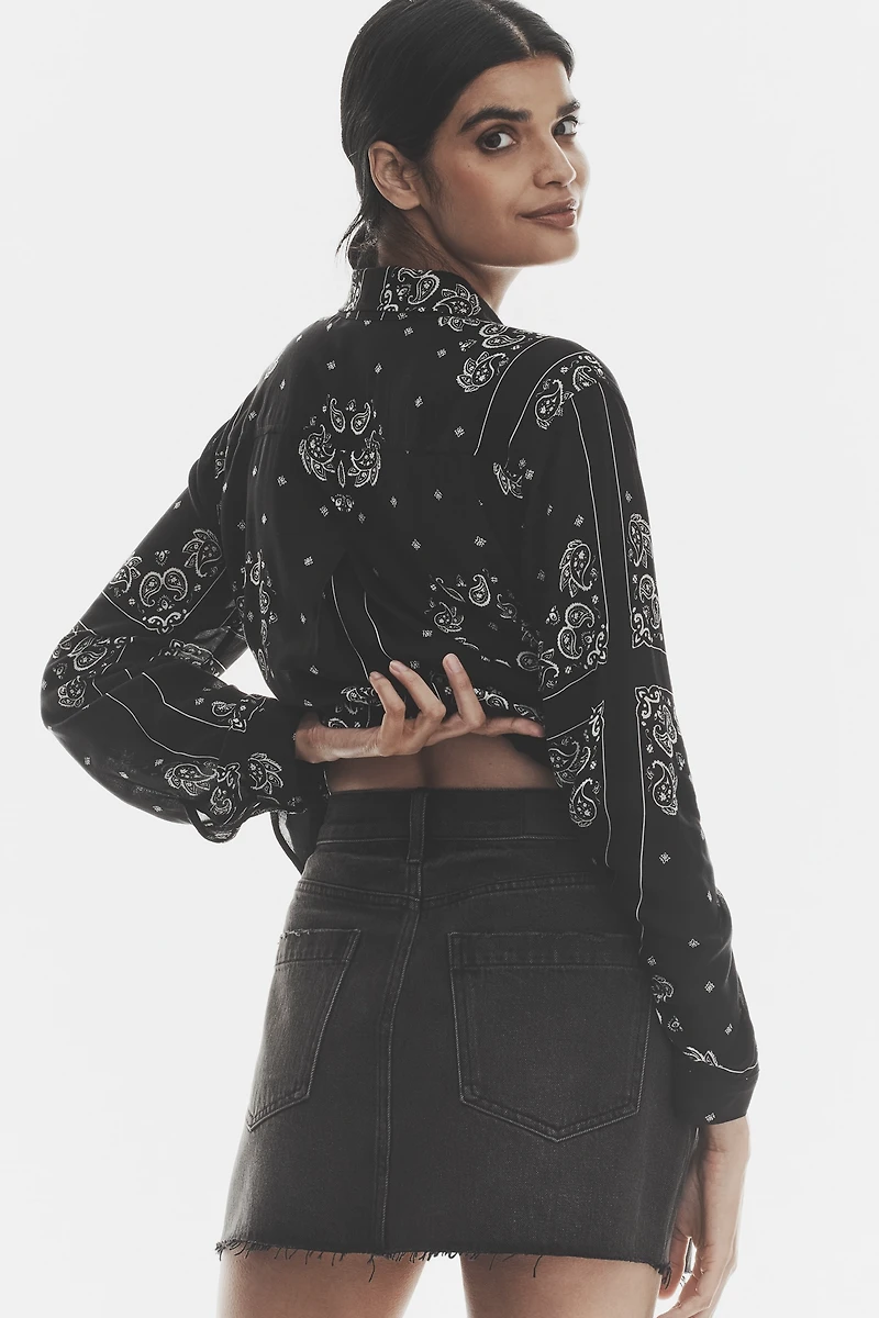 Pistola Daisy Denim Mini Skirt