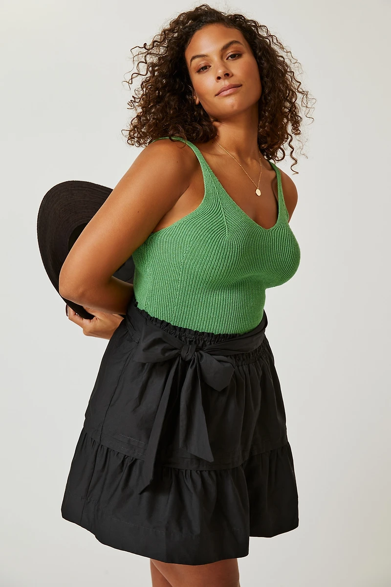 Maeve Somerset Mini Skirt