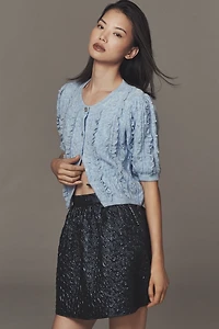 Maeve Brocade Full Mini Skirt