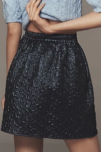 Maeve Brocade Full Mini Skirt