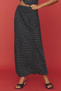 The Tilda Maxi Slip Skirt by Anthropologie