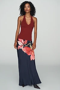Rococo Sand Floral Maxi skirt