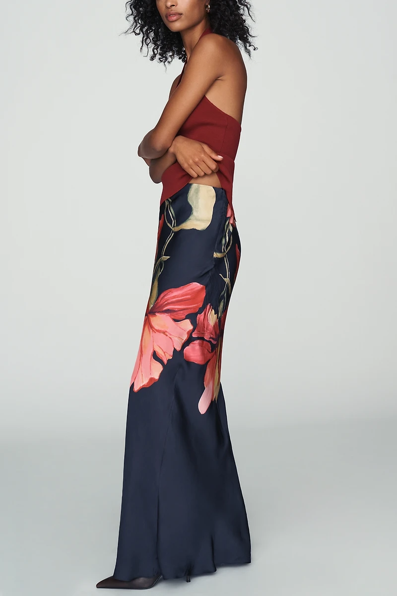 Rococo Sand Floral Maxi skirt