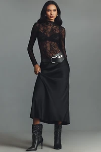 The Tilda Midi Slip Skirt