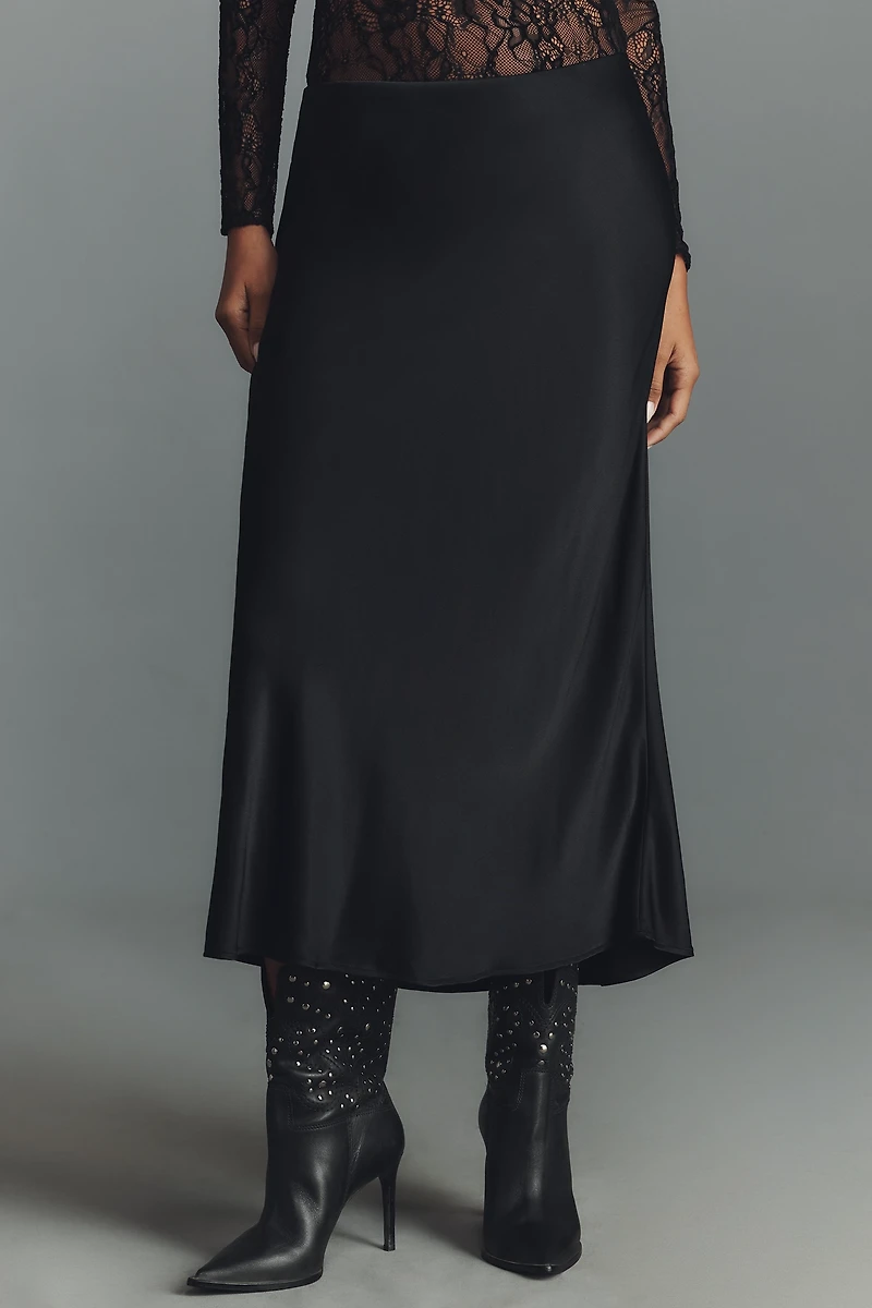The Tilda Midi Slip Skirt