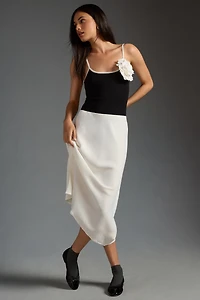 The Tilda Midi Slip Skirt