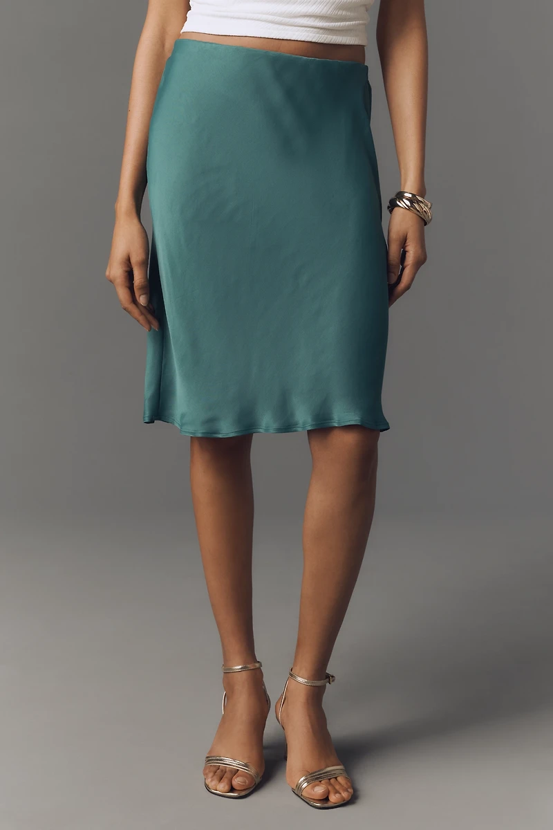 The Tilda Knee-Length Slip Skirt