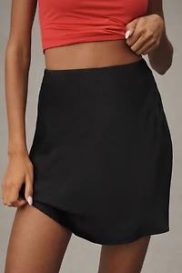 The Tilda Mini Slip Skirt