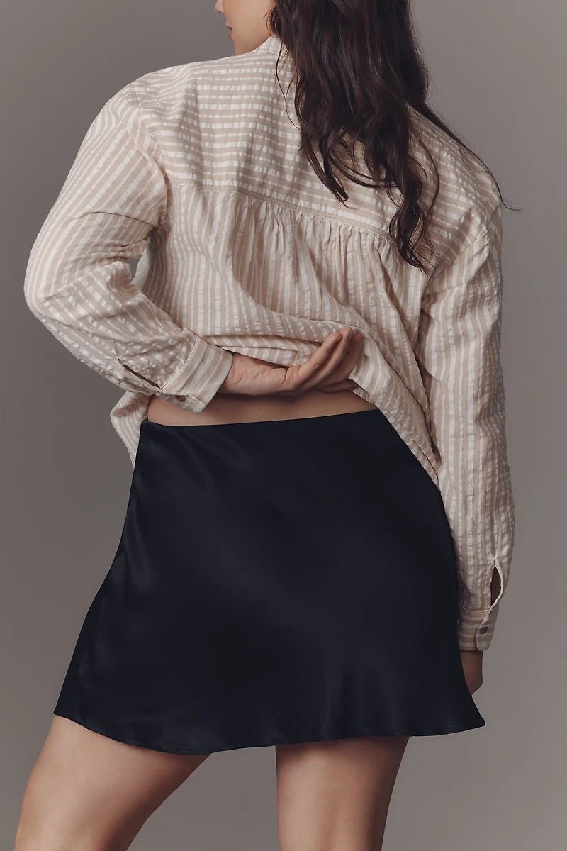 The Tilda Mini Slip Skirt