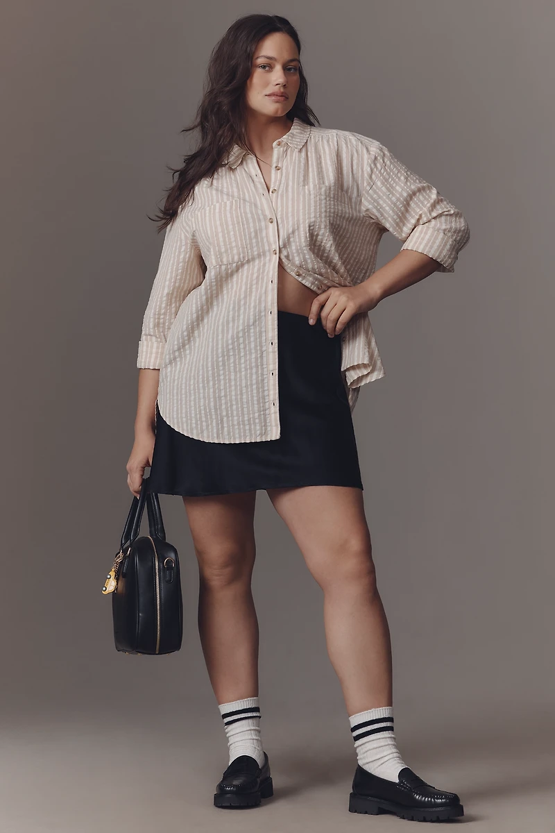 The Tilda Mini Slip Skirt