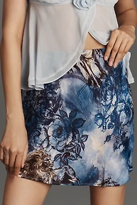 The Tilda Mini Slip Skirt