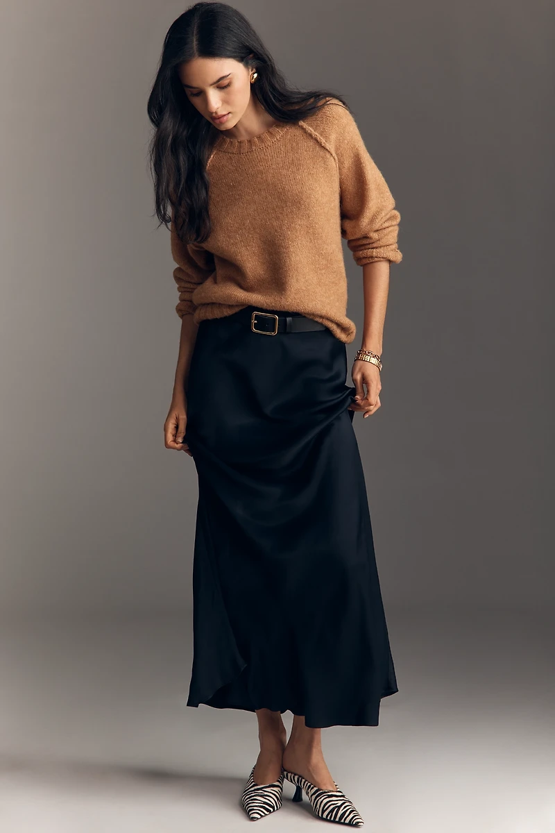 The Tilda A-Line Maxi Slip Skirt