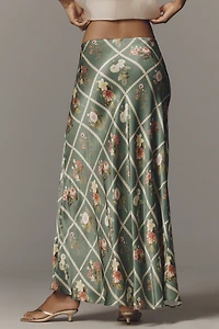 Tilda A-Line Maxi Slip Skirt