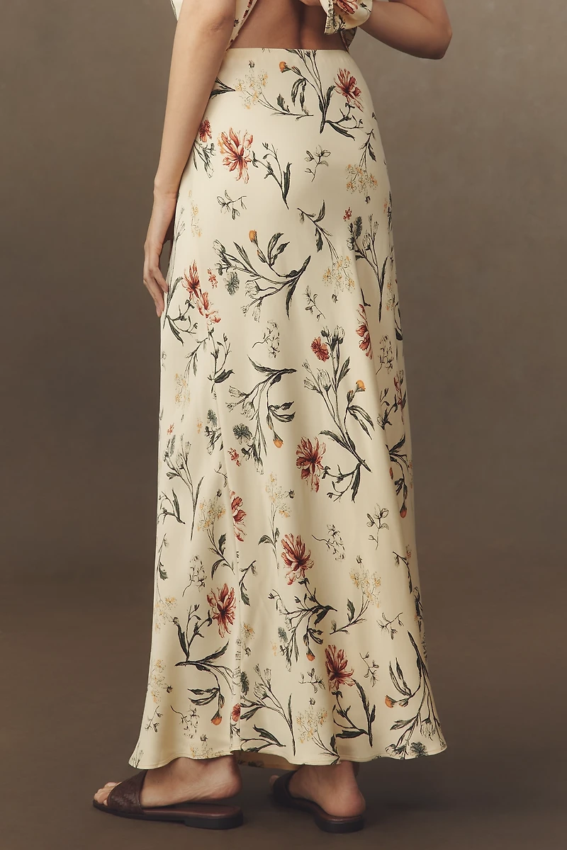 The Tilda A-Line Maxi Slip Skirt