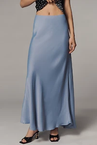 The Tilda A-Line Maxi Slip Skirt