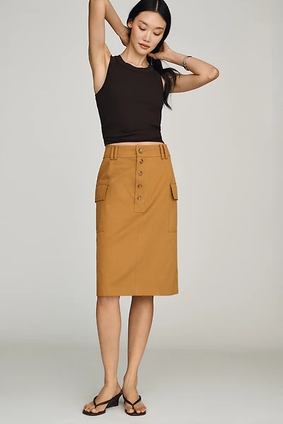 Mare Belted Cargo Pencil Skirt