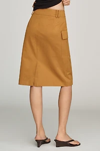 Mare Belted Cargo Pencil Skirt