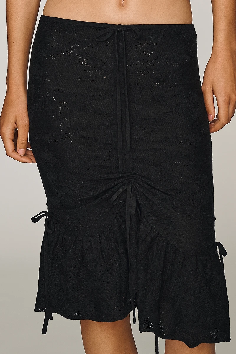 Muse Assembly Violet Mini Skirt