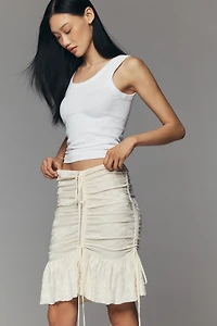 Muse Assembly Violet Mini Skirt