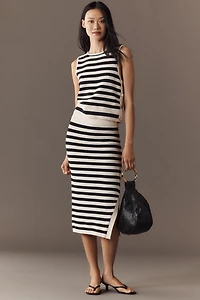 Sanctuary Side-Slit Sweater Midi Skirt
