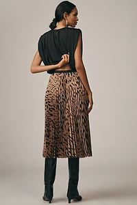 Sanctuary Nostalgia Pleated Midi Skirt
