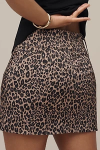 Sanctuary Printed Stretch Mini Skirt