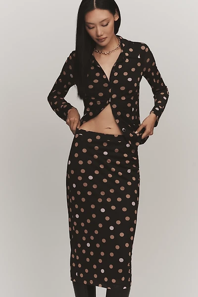 Sanctuary Gathered Slim Skirt