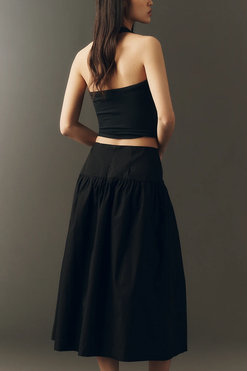 Sanctuary Matter of Time Cotton Midi Skirt