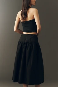 Sanctuary Matter of Time Cotton Midi Skirt