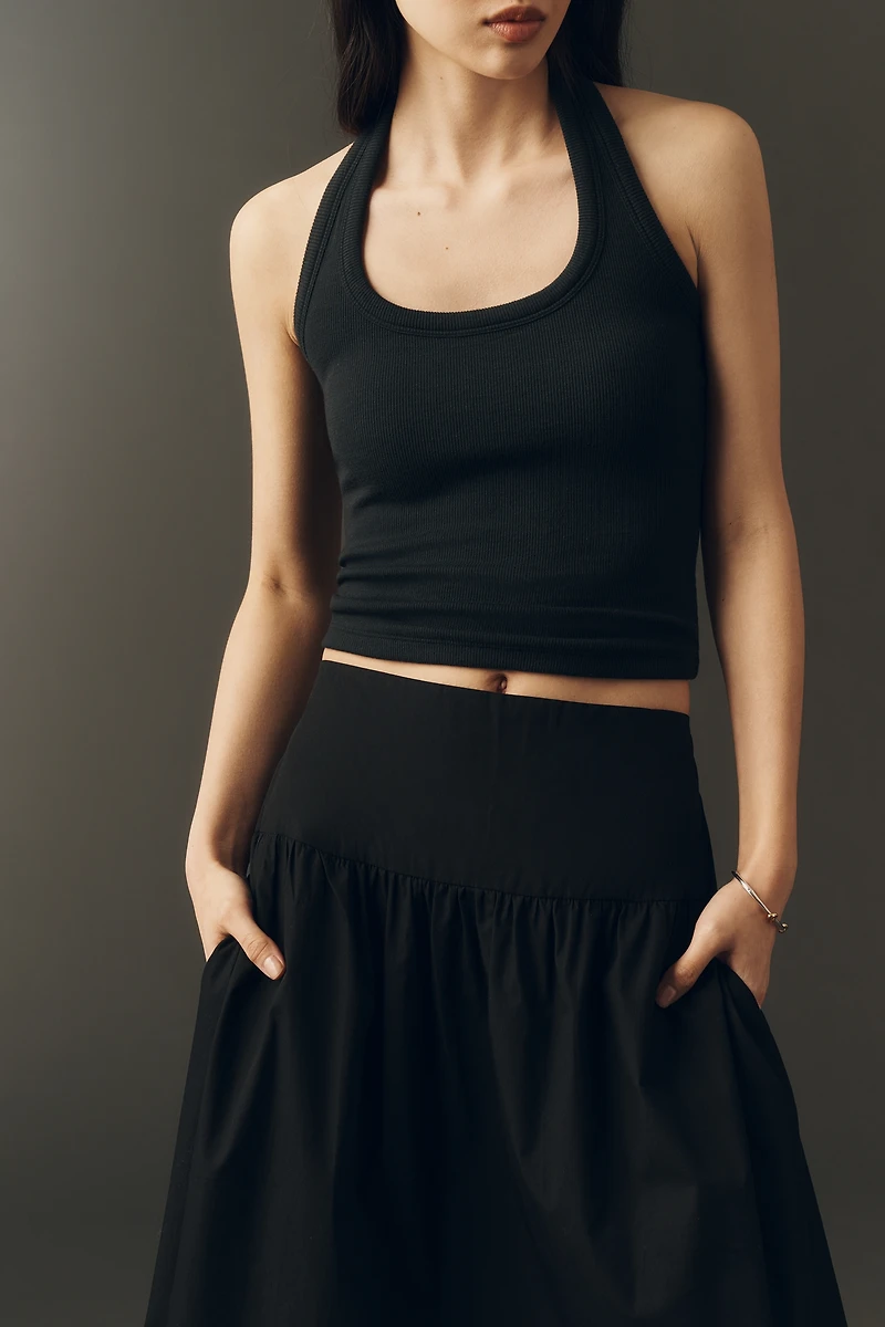 Sanctuary Matter of Time Cotton Midi Skirt