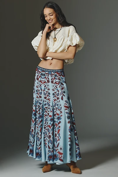 Farm Rio Marcelle Printed Maxi Skirt
