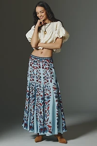 Farm Rio Marcelle Printed Maxi Skirt